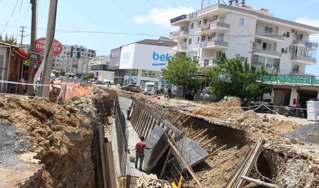 Antalya Büyükşehir Belediyesi ASAT Genel Müdürlüğü, kent genelinde yağmur suyu