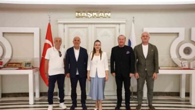 Antalya Büyükşehir Belediye Başkan Vekili Büşra Özdemir, Alanyaspor Kulübü Başkanı