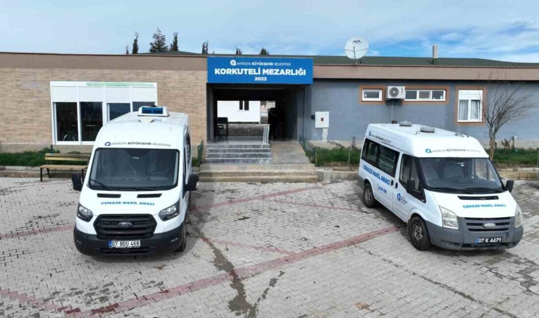 Antalya Büyükşehir Belediyesi, ilçelere kazandırdığı yeni morg ve gasilhane hizmet