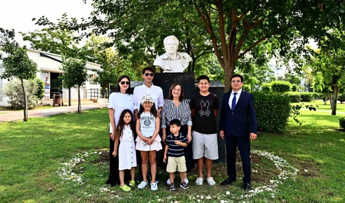 Antalya’nın Muratpaşa Belediyesi, dünyaca ünlü Kırgız yazar Cengiz Aytmatov’un oğlu