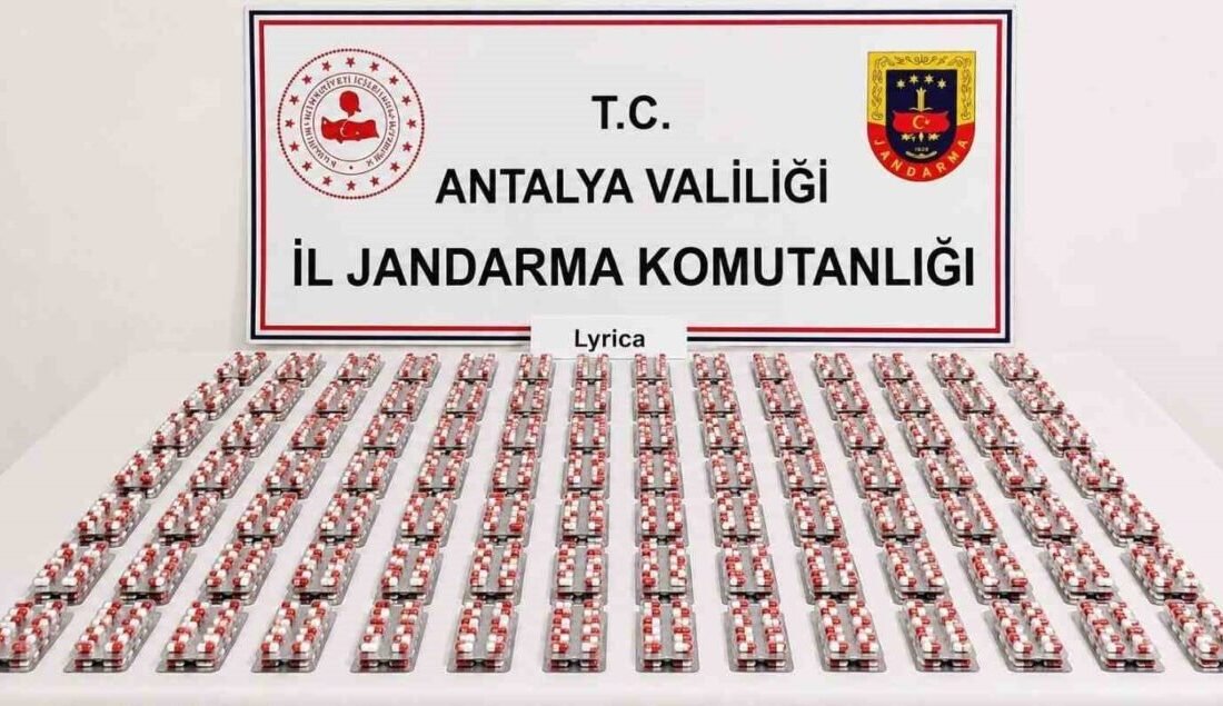 Antalya İl Jandarma Komutanlığınca yürütülen çalışmalar kapsamında 5 ayrı ikamette