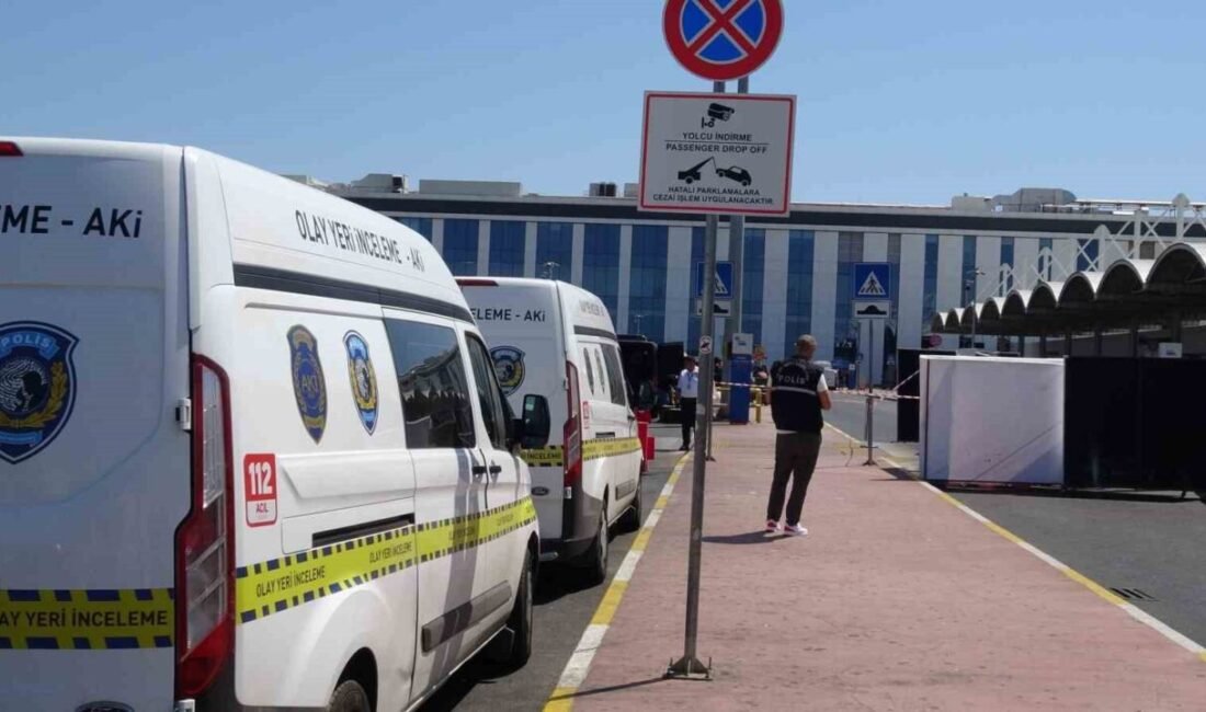 Antalya Havalimanı 2’nci Terminal otoparkında emekli polis memuru, görev yaptığı