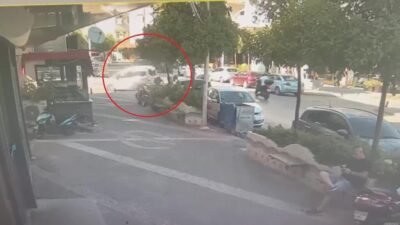 Antalya’nın Manavgat ilçesinde seyir halindeki motosiklet ile hafif ticari aracın