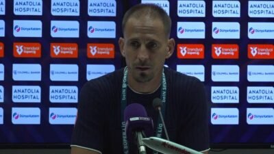 Corendon Alanyaspor Teknik Direktörü Joao Pereira, Beşiktaş galibiyetinin ardından, “Bu