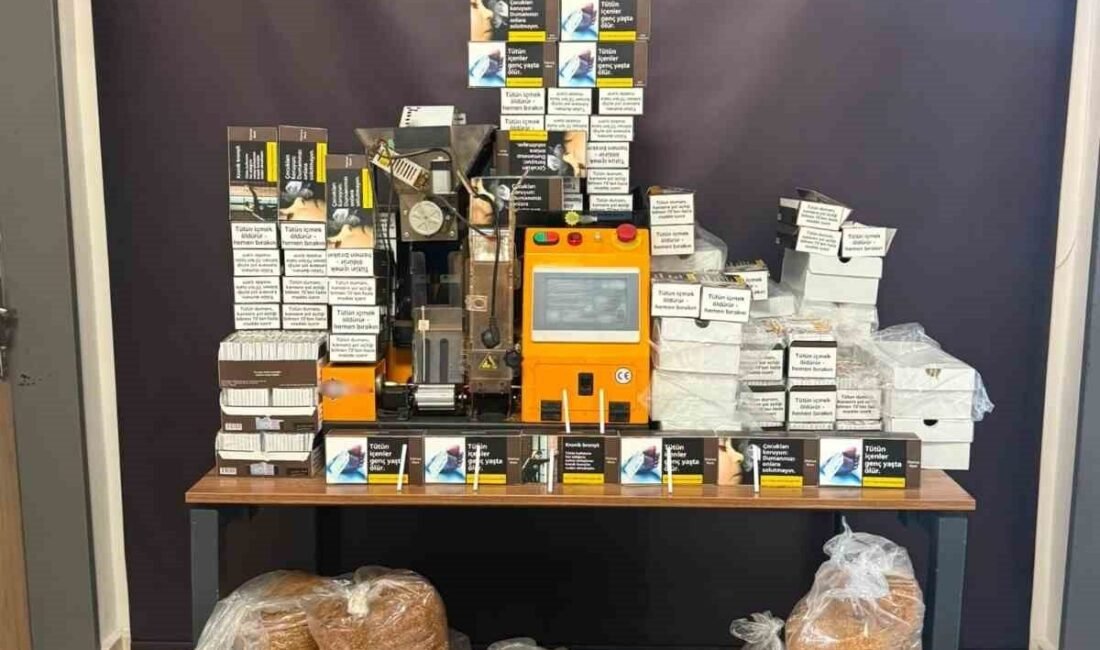 Antalya’da polis ekiplerince gerçekleştirilen kaçak tütün operasyonunda 2 şüpheli yakalandı.