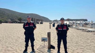 Antalya İl Jandarma Komutanlığı ekipleri tarafından nesli tehlike altındaki deniz