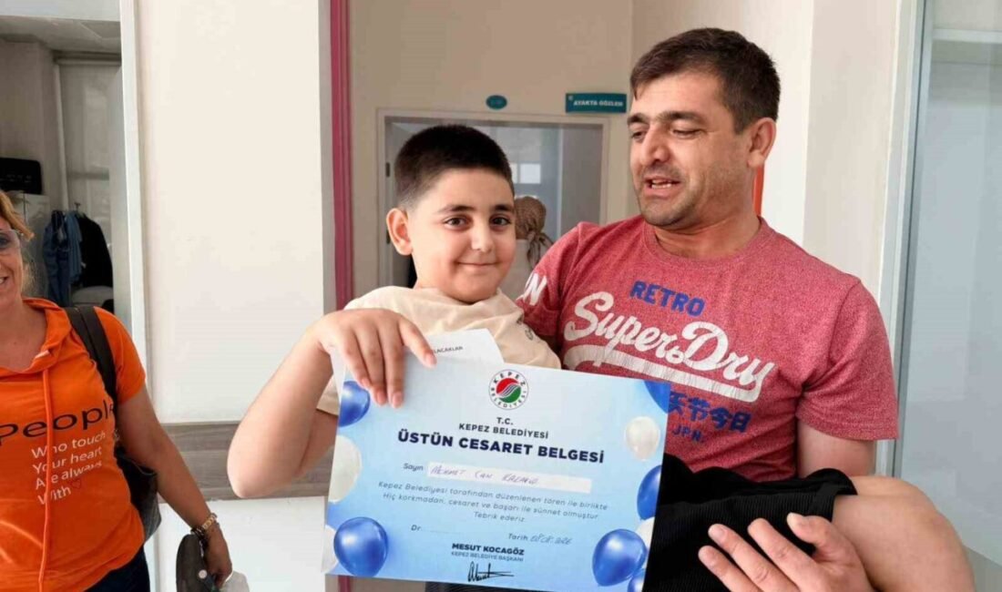 Kepez Belediyesi tarafından düzenlenen Sünnet Şöleni’nin ardından 500 çocuğun sünnet
