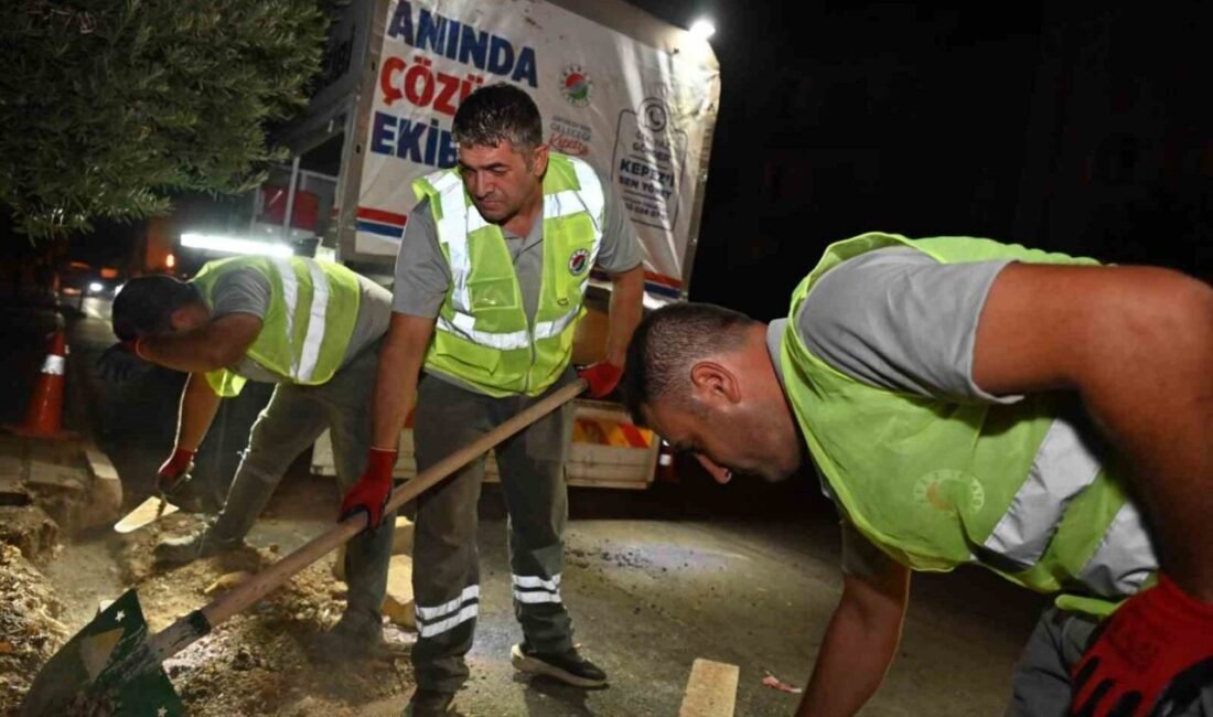 Kepez Belediyesi’nin “Çek, Yaz, Gönder-Kepez’i Sen Yönet” projesi kapsamında hizmet