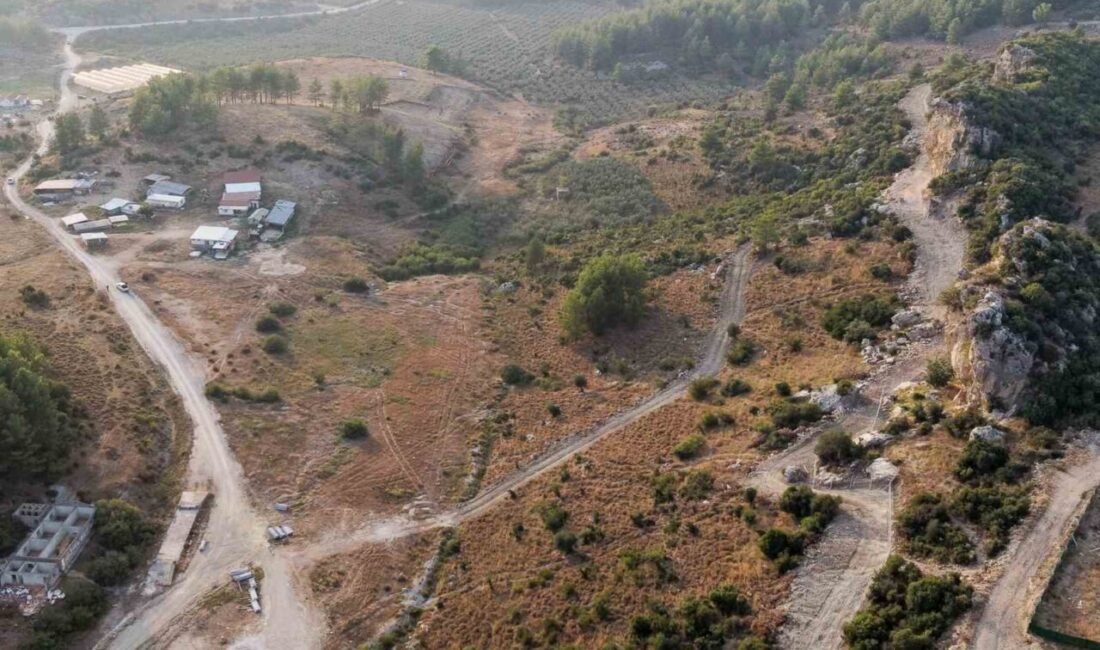 Manavgat Belediyesi, Taşağıl Mahallesi’nde 75 dönümlük geniş bir alanda Sokak