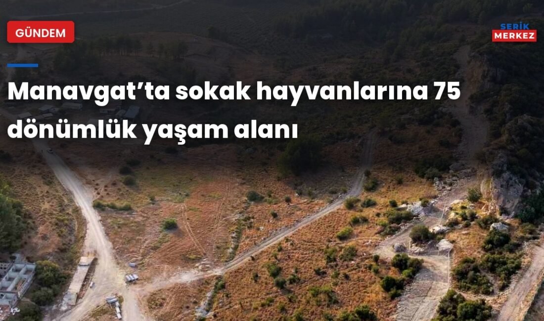 Manavgat Belediyesi, Taşağıl Mahallesi’nde 75 dönümlük geniş bir alanda Sokak