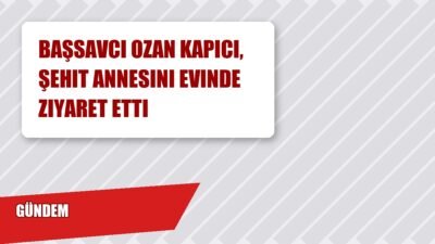 Korkuteli Cumhuriyet Başsavcısı Ozan Kapıcı, 5 Eylül 2005 yılında Hakkâri’nin