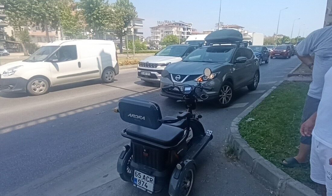 Antalya’da kırmızı ışıkta beklerken refüjdeki yeşil ışığın kendisine yandığı düşünerek