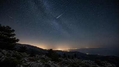 Perseid meteor yağmuru 12-13 Ağustos gecesi zirve yapıyor. Antalya ve