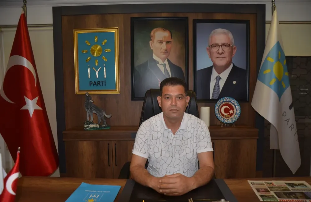 Serik Terörsüz Türkiye politikası kapsamında İYİ Parti İlçe Başkanı Erhan