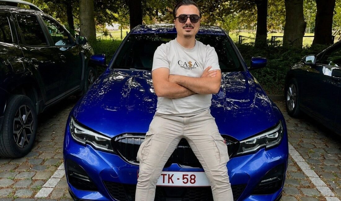 Tatil için Belçika’dan Antalya’ya gelen genç gurbetçi, kullandığı otomobilin kontrolden