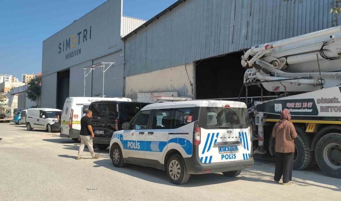 Antalya’da kireç fabrikasında çalışan 30 yaşındaki genç ailesine kamyonu yıkadıktan