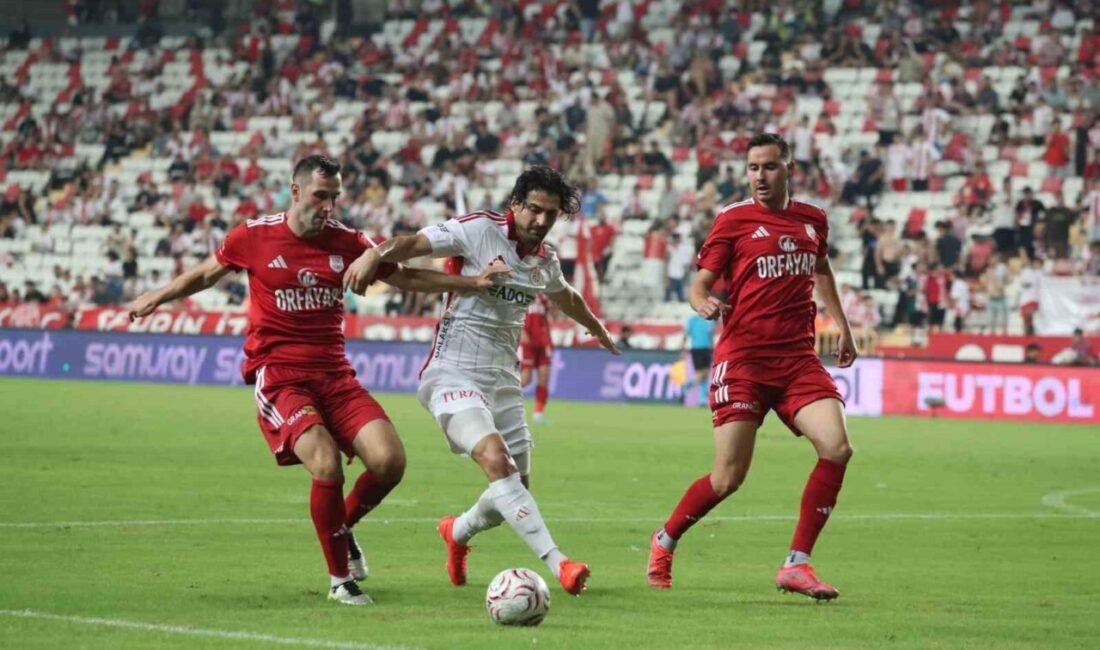 Trendyol 1. Lig’in 3. haftasında Antalyaspor, konuk ettiği Pendikspor’a 3-2