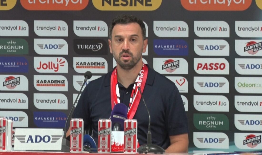 Pendikspor Teknik Direktörü Umut Eskiköy, Antalyaspor karşısında maçın zor geçtiğini