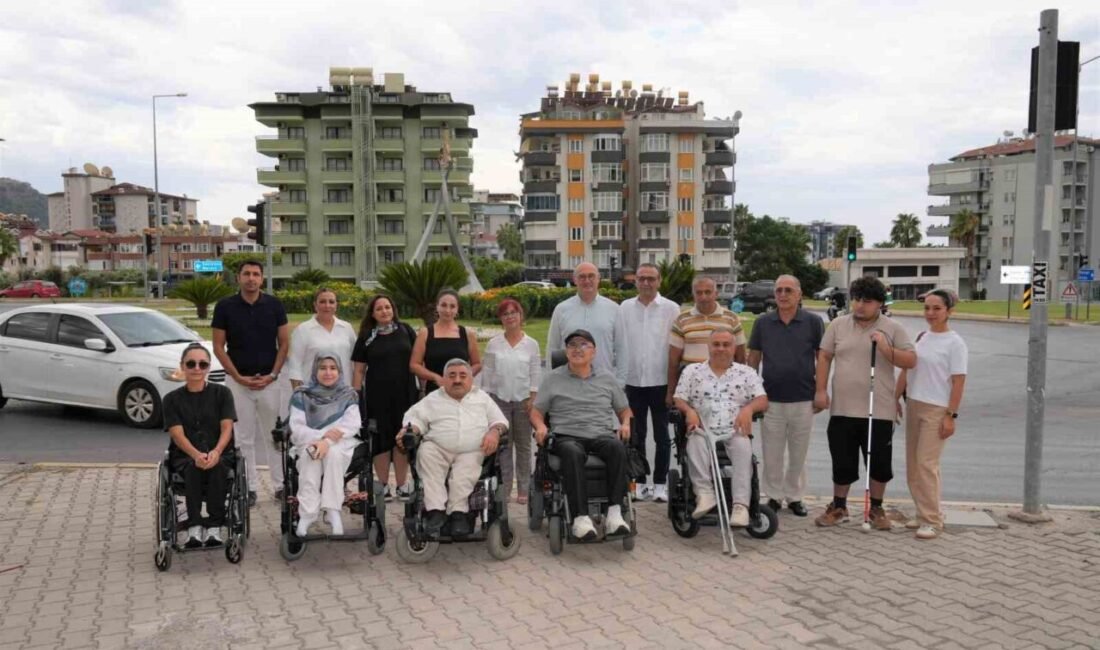 Alanya Belediyesi, kent genelinde yaya ulaşımını güçlendirmek ve fiziksel çevredeki