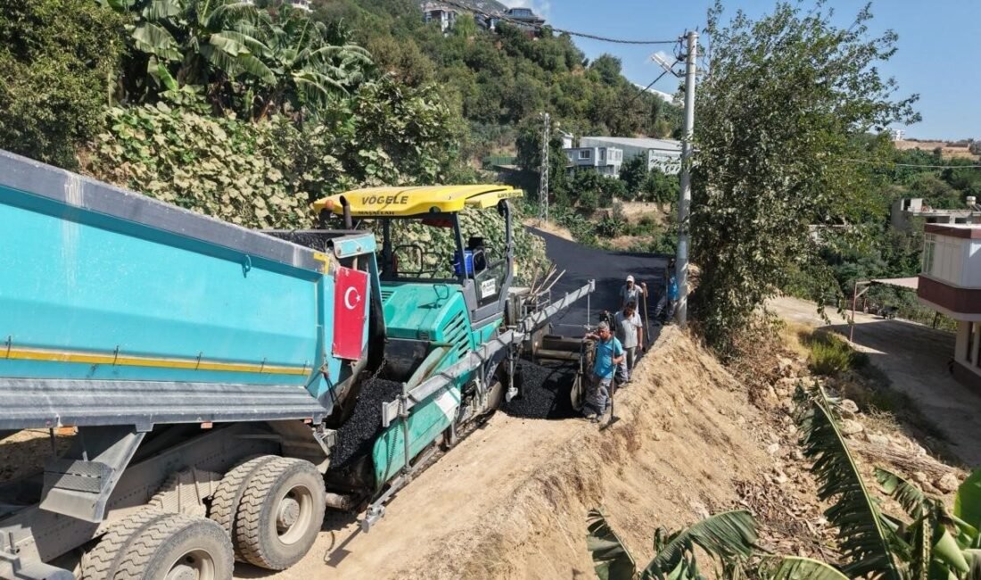 Alanya Belediyesi, Yaylalı Mahallesi’nde uzun yıllardır beklenen 2 bin 500