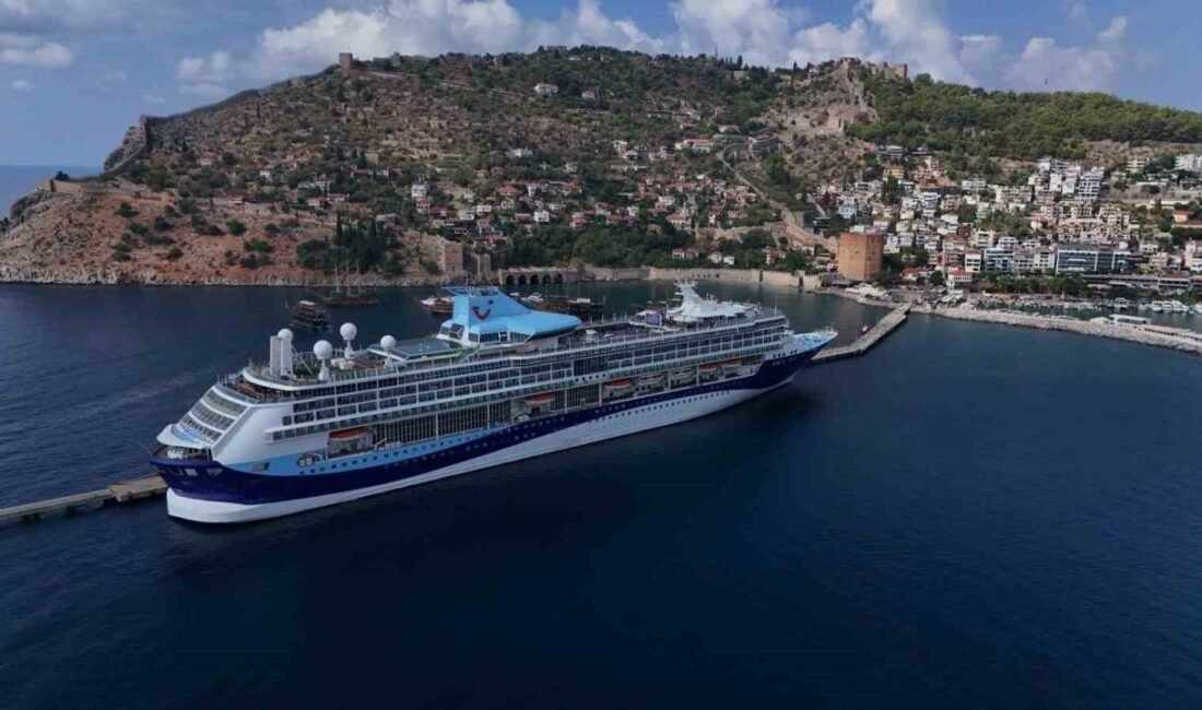 Antalya’nın Alanya ilçesinde 2026 yılının ilk 9 ayında 8 kruvaziyer