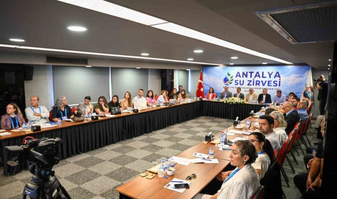 Antalya Ticaret Borsası (ATB), 23 Eylül’de düzenleyeceği Su Zirvesi öncesinde