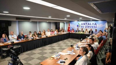 Antalya Ticaret Borsası (ATB), 23 Eylül’de düzenleyeceği Su Zirvesi öncesinde