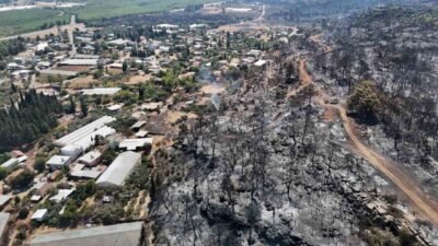Antalya’nın Aksu ilçesinde 7 Eylül’de başlayan ve enerjisinin düşürülen yangında
