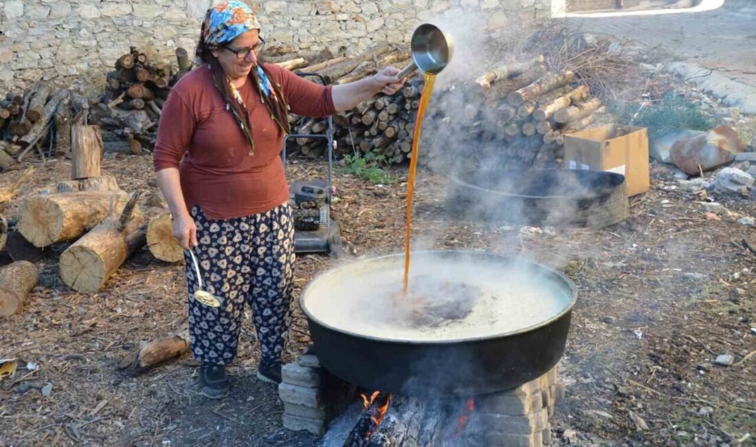 Antalya’nın İbradı ve Akseki ilçelerinde geleneksel pekmez mesaisi başladı. Asırlık