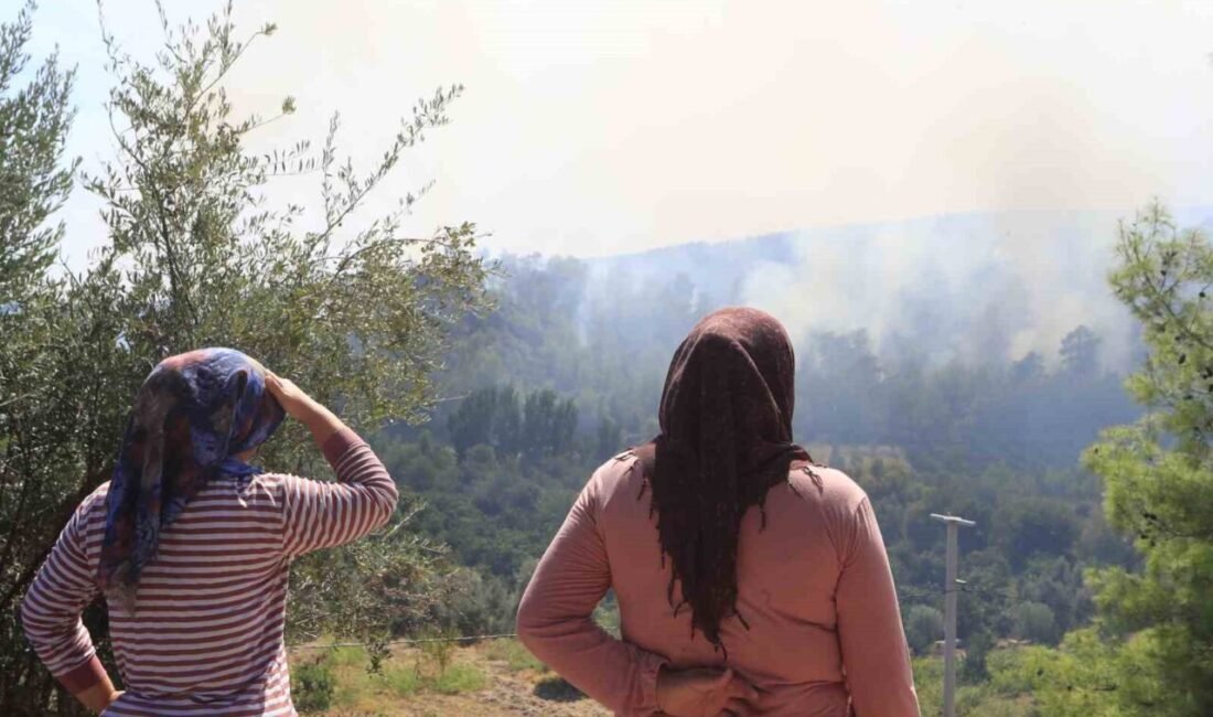 Antalya’nın Aksu ilçesinde başlayan yangında 21 saat geride kalırken vatandaşların