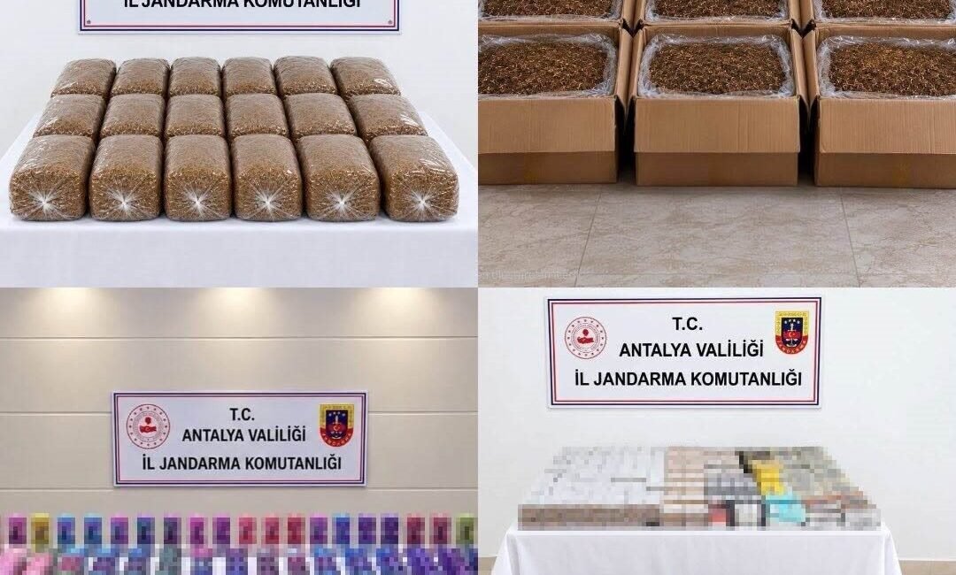 Antalya’da kaçak tütün ve tütün mamullerinin ticaretinin ve kullanımının önlenmesine