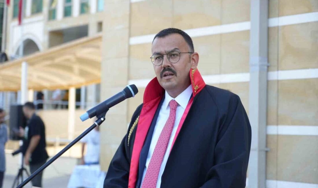 Adli Yıl Açılış Töreni’nde konuşan Antalya Cumhuriyet Başsavcısı Fatih Kocaman,