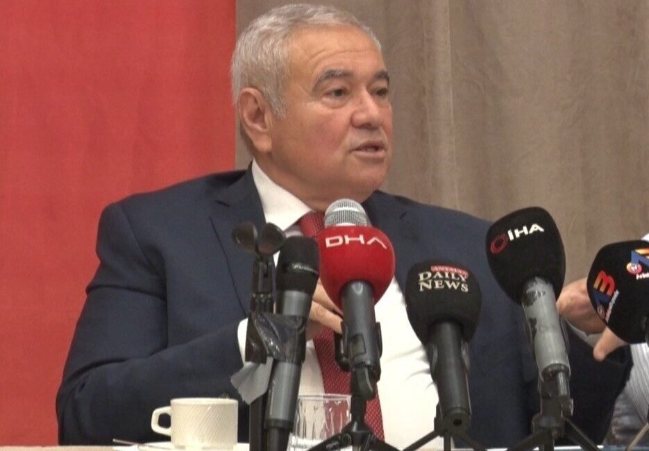 Antalya Ticaret ve Sanayi Odası (ATSO) Başkan Adayı Davut Çetin,