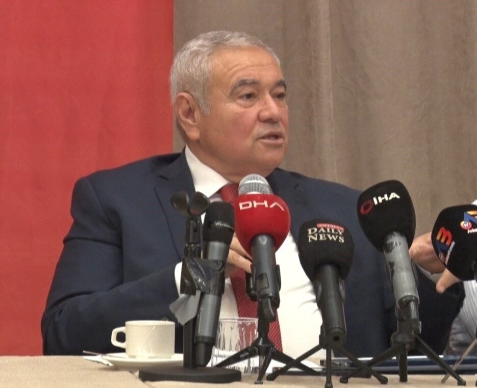 Antalya Ticaret ve Sanayi Odası (ATSO) Başkan Adayı Davut Çetin,
