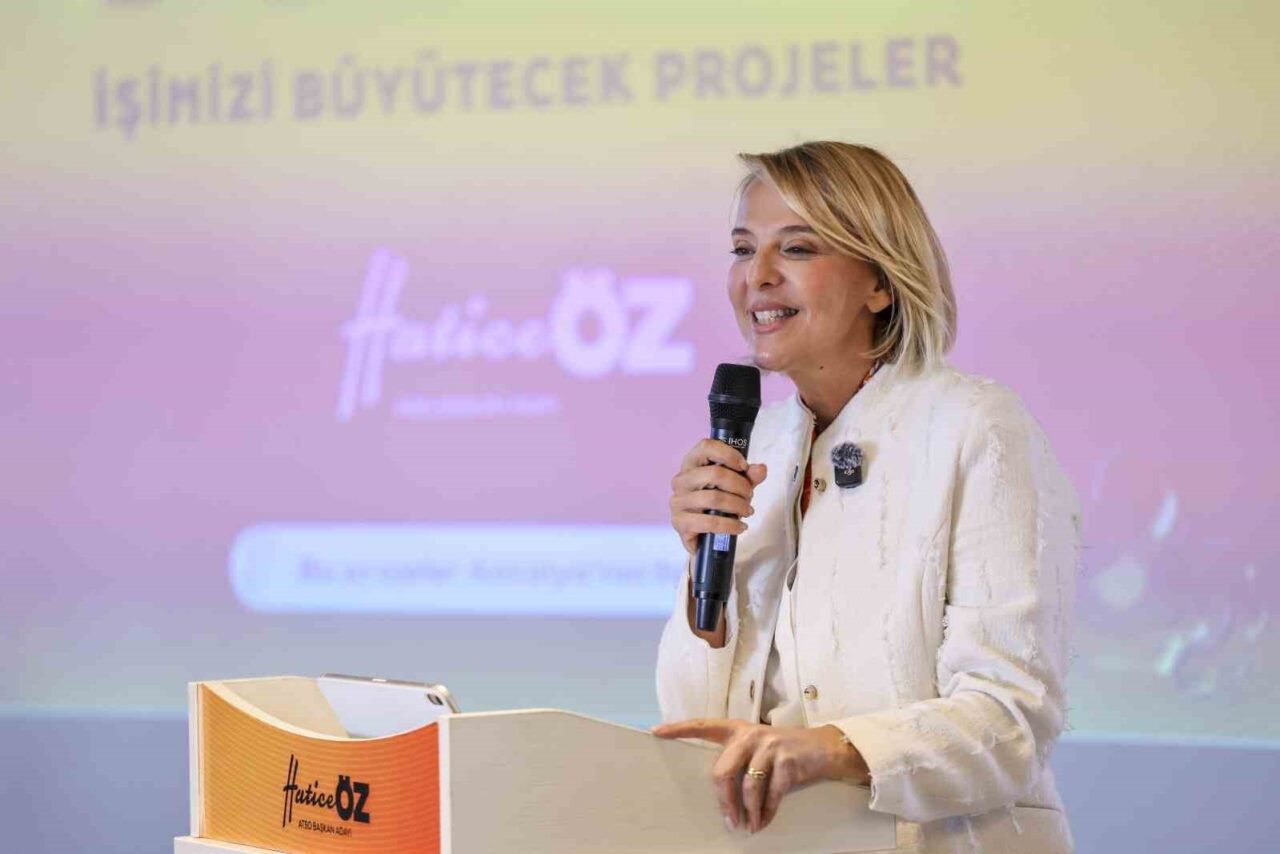 ATSO Başkan adayı Hatice Öz, yeni dönem hedefini “ATSO işinizi