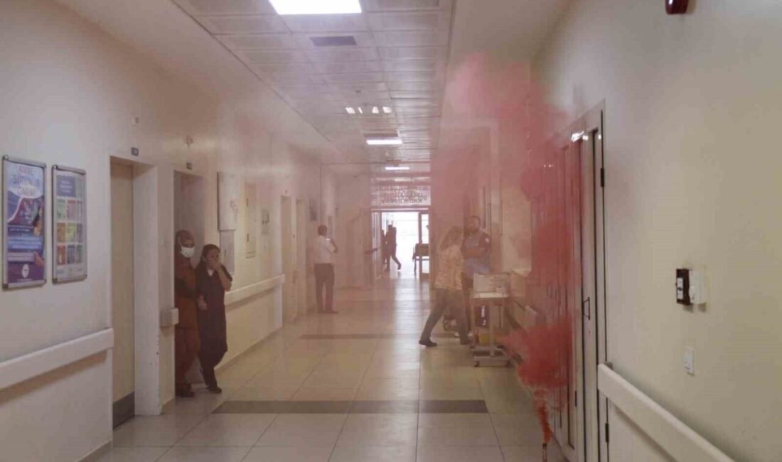 Antalya’da Serik Devlet Hastanesi’nde, 2026 yılı Hastane Afet Planı (HAP)