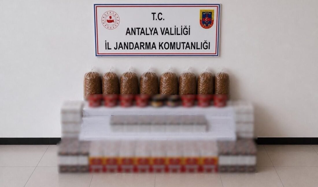 Antalya’nın Manavgat ilçesinde jandarma ekiplerince bir işletmeye düzenlenen operasyonda, 30