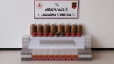 Antalya’nın Manavgat ilçesinde jandarma ekiplerince bir işletmeye düzenlenen operasyonda, 30