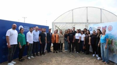 Büyükşehir Belediyesi Tarımsal Hizmetler Dairesi Başkanlığı Serik’in Burmahancı Mahallesi’nde toplam