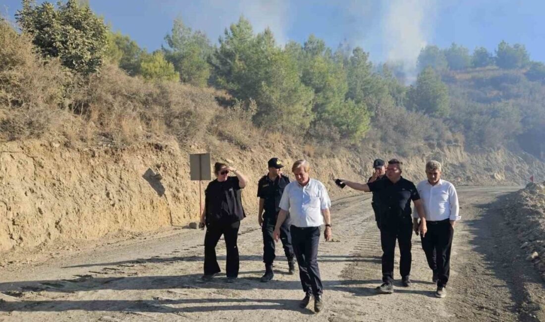 Antalya’nın Serik ilçesinde dün akşam saatlerinde başlayıp, yerleşim yerlerini de