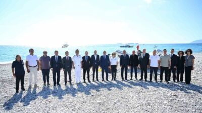 Antalya Valisi Hulusi Şahin, Antalya Mavi Akdeniz İnisiyatifi kapsamında Kemer