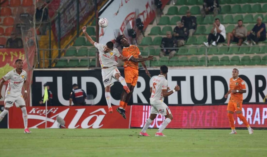 Trendyol Süper Lig’in 5. haftasında Corendon Alanyaspor evinde Göztepe ile