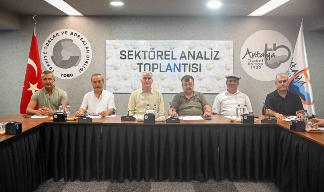 Antalya Ticaret Borsası (ATB), hasat sezonu öncesinde zeytin ve zeytinyağı