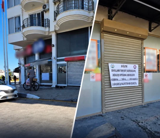 Serik'e bağlı Belek'te son kullanma tarihi geçmiş ürün sattığı belirlenen