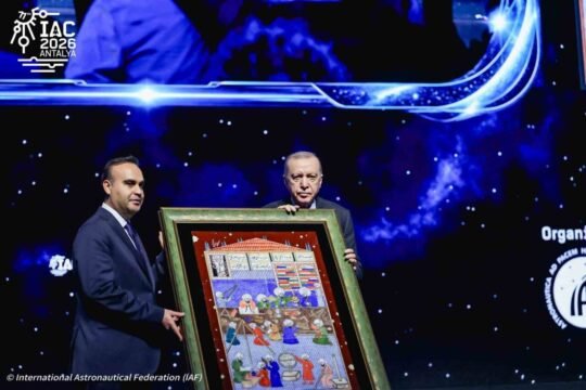 Serik ilçesine bağlı Belek Turizm Merkezi'nde 77. Uzay Kongresi açıldı;