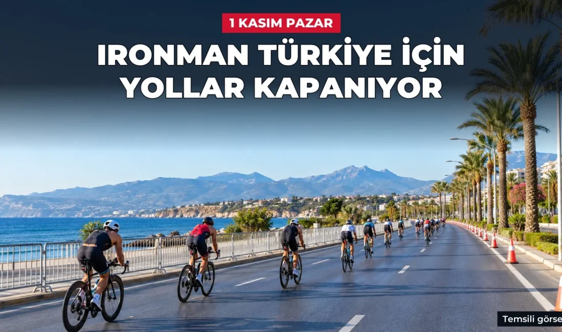 IRONMAN Türkiye Bisiklet Yarışı nedeniyle 1 Kasım Pazar günü Kadriye,