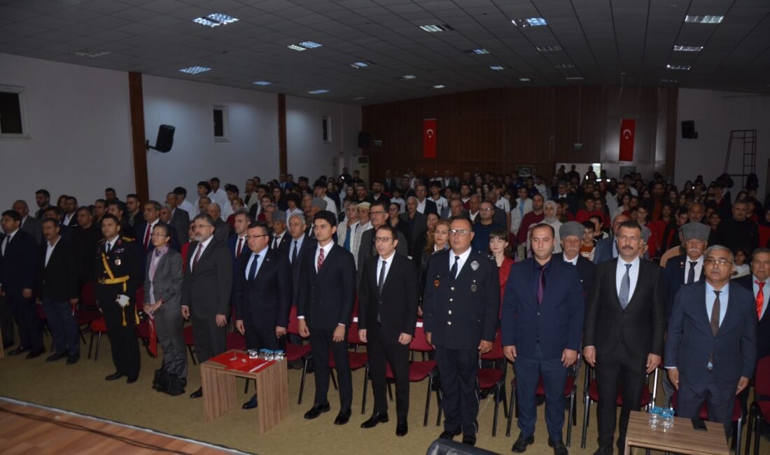 Serik'te Cumhuriyet'in 103. yılı, Kaymakam Dr. Cemal Şahin'in tebrikleri kabulünün