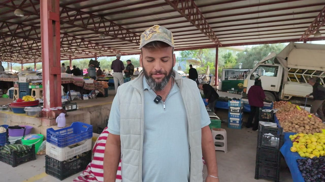 Mantar satıcısı Emrah Çilenker