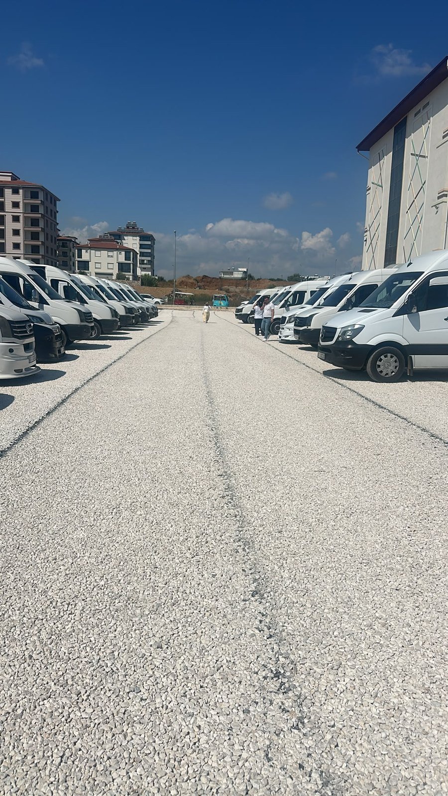 Toprak alan servis araçları için düzenlendi