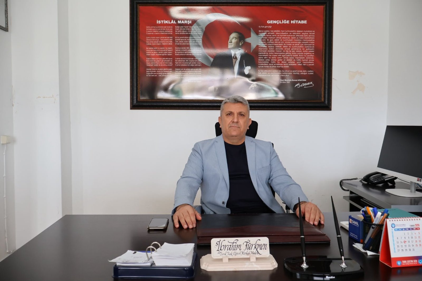 Serik Halk Eğitimi Merkezi Müdürü İbrahim Türkmen